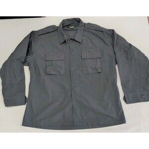 Tact Gear Take Command Dupont Teflon Long Sleeve Gray Shirt Men's Size XL